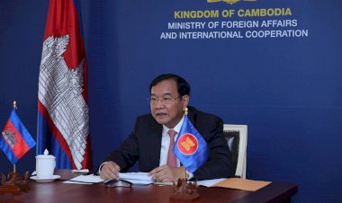 ឧបនាយករដ្ឋមន្ត្រី ប្រាក់ សុខុន រដ្ឋមន្ត្រីក្រសួងការបរទេស និងសហប្រតិបត្តិការអន្តរជាតិអញ្ជើញចូលរួមប្រជុំរដ្ឋមន្ត្រីការបរទេសអាស៊ាន-អាមេរិក ស្តីពីកិច្ចសហប្រតិបត្តិការ ប្រយុទ្ធប្រឆាំងនឹងជំងឺឆ្លងកូវីដ១៩