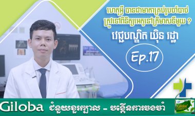 [វីដេអូ] Ep.17 # ហេតុអ្វី បានជាមាតាគ្រប់រូបចាំបាច់ ត្រូវទៅពិនិត្យអេកូនៅត្រីមាសទីមួយ?