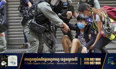 និស្សិតហុងកុង៤នាក់ត្រូវបានចាប់ខ្លួនក្រោមច្បាប់សន្តិសុខជាតិថ្មីរបស់ចិន