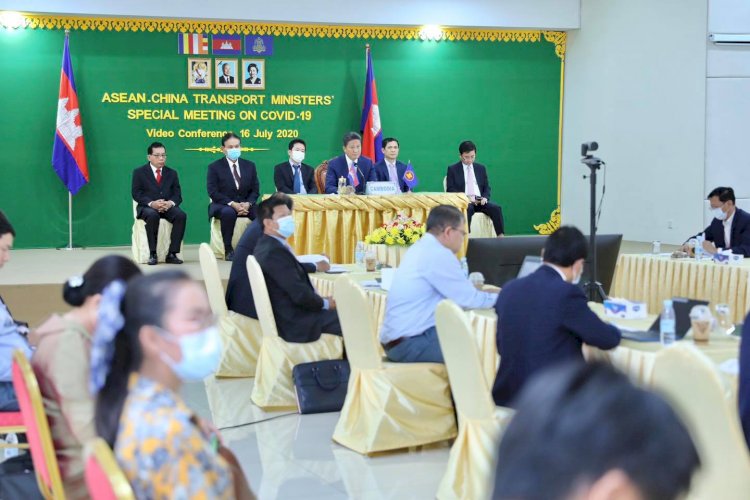 ឯកឧត្តមទេសរដ្ឋមន្ត្រី ស៊ុន ចាន់ថុល ដឹកនាំគណៈប្រតិភូចូលរួមកិច្ចប្រជុំរដ្ឋមន្ត្រីដឹកជញ្ជូនអាស៊ាន-ចិន