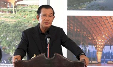 សម្ដេចអគ្គមហាសេនាបតីតេជោ ហ៊ុន សែន អញ្ជើញពិនិត្យមើលការដ្ឋានសាងសង់ អាកាសយានដ្ឋានអន្តរជាតិភ្នំពេញថ្មី