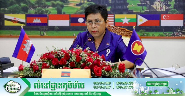 រដ្ឋមន្រ្តីក្រសួងវប្បធម៌ និងវិចិត្រសិល្បៈ ដឹកនាំកិច្ចប្រជុំលើកទី៩ រដ្ឋមន្រ្តីទទួលបន្ទុកវប្បធម៌ និងសិល្បៈអាស៊ាន  (The 9th ASEAN Minister Meeting on Culture and Arts) ក្រោមប្រធានបទ ផលប៉ះពាល់នៃជំងឺកូវីដ-១៩ និងមាគ៌ាឆ្ពោះទៅមុខសម្រាប់វិស័យវប្បធម៌ និងសិល្បៈ