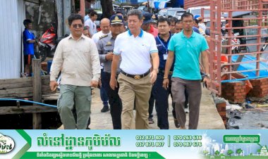 អភិបាលខេត្តព្រះសីហនុ ដឹកនាំកិច្ចអន្តរាគមន៍ដោយផ្ទាល់ក្នុងការដឹកជញ្ជូនភ្ញៀវទេសចរណ៍ដែលជាប់គាំងនៅក្រុងកោះរ៉ុង