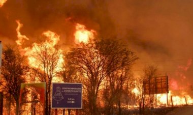 ភ្លើងឆេះព្រៃដ៏ខ្លាំងក្លាផ្ទុះឡើងជាច្រើនកន្លែងក្នុងប្រទេសអាហ្សង់ទីន