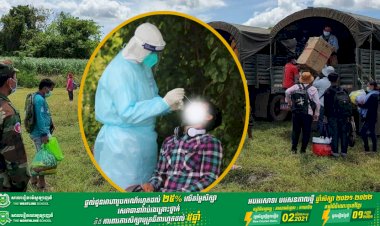 ពលករខ្មែរ ១៤៧នាក់ ជាប់តាមព្រំដែនថៃ ត្រូវបានអនុញ្ញាតឱ្យចូលប្រទេស តាមច្រកខេត្តបន្ទាយមានជ័យ ក្រោយពីបើកព្រំដែនឡើងវិញ