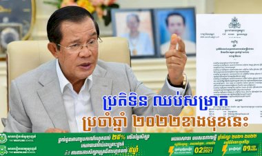 ប្រតិទិន ឈប់សម្រាកប្រចាំឆ្នាំ ២០២២ខាងមុខនេះ