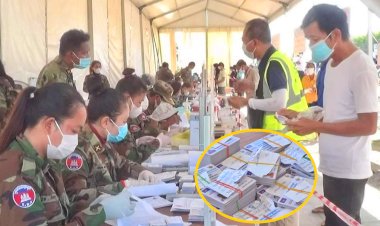 អ្នកចាក់វ៉ាក់សាំងដូសទី២ រួចហើយអាចមកយកប័ណ្ណចាក់វ៉ាក់សាំងកូវីដ១៩ ក្រសួងការពារជាតិ នៅខណ្ឌទាំង៦ ក្នុងរាជធានីភ្នំពេញ