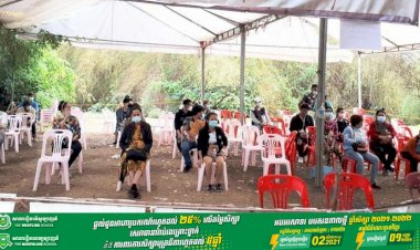 ប្រជាពលករខ្មែរ ដែលបានវិលត្រឡប់មកពីប្រទេសថៃ ចូលមកតាមច្រកអន្តរជាតិ សម្រាប់ខេត្តសៀមរាប សរុបចំនួន ៣៣នាក់