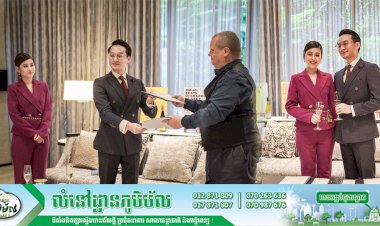 ញញឹមបិតមាត់មិនជិតទេ! ពេជ្រ  សូលីកា ពេលឃើញស្វាមីជោគជ័យ