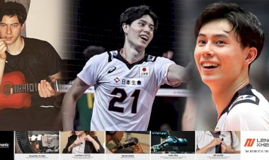 មិនចាប់អារម្មណ៍មិនបាន! កីឡាករបាល់ទះជប៉ុនរូបនេះ​ មានទាំងសមត្ថភាព ទាំងសង្ហារ