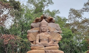 ក្រុមការងារ នៃនាយកដ្ឋានអភិរក្សប្រាសាទក្រៅ និងក្នុងឧទ្យានអង្គរ នៃអាជ្ញាធរជាតិអប្សរា សម្រេចរួចរាល់ក្នុងគម្រោងជួសជុលប្រាសាទផ្ទី!