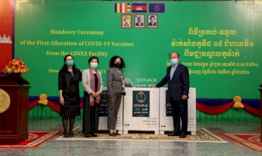 កម្ពុជាស្ថិតនៅក្នុងចំណោមប្រទេសដំបូងគេ ដែលទទួលបានវ៉ាក់សាំងកូវីដ-១៩ AstraZeneca/SII ពីអង្កការ Covax