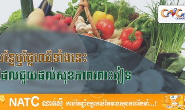 [វីដេអូ] #  Ep.38 បន្លែឬផ្លែឈើទាំងនេះជួយដល់សុខភាពពោះវៀន