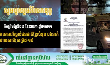 មានករណីស្លាប់ជនជាតិខ្មែរ ចំនួន ០៦នាក់ដោយសារជំងឺកូវីដ-១៩