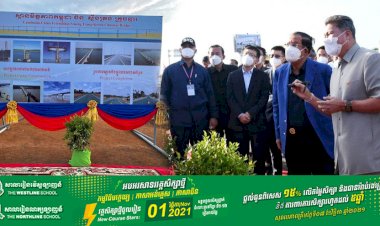 សម្តេចនាយករដ្ឋមន្រ្តី ហ៊ុន សែន និងឯកអគ្គរដ្ឋទូតចិន អញ្ជើញជាអធិបតី ពិធីដាក់ឱ្យដំណើរការជាផ្លូវការស្ពានមិត្តភាពកម្ពុជា-ចិន ស្ទឹងត្រង់-ក្រូចឆ្មារ និងប្រកាសបើកការដ្ឋានផ្លូវជាតិលេខ៧១C