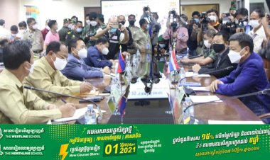 កម្ពុជា-ថៃ ប្រជុំពិភាក្សាគ្រោងបើកច្រកទ្វារអន្តរជាតិ និងច្រកតំបន់តាមបណ្តោយព្រំដែន ក្នុង ខេត្តបន្ទាយមានជ័យ និងខេត្តបាត់ដំបង