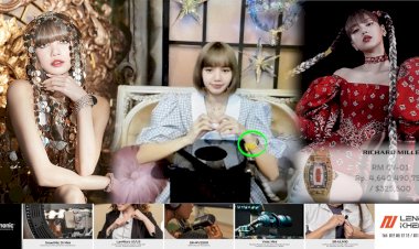 មិននឹកស្មានសោះ! នាឡិកា Lisa BLACPINK ពាក់តម្លៃរហូតទៅដល់......