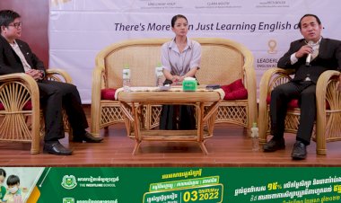 វាគ្មិន ៣រូបមកវិស័យផ្សេងគ្នាចែករំលែកបទពិសោធន៍ភាពជាអ្នកដឹកនាំ