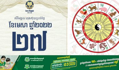 ហុងស៊ុយនាំលាភ  សីរីមង្គលហុងស៊ុយប្រចាំថ្ងៃ!