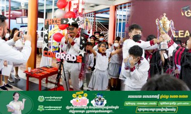 សាលាអន្តរជាតិ ហ្វររ៉េសហៀល រៀបចំពិព័រណ៌ស្នាដៃភាពជាអ្នកដឹកនាំរបស់សិស្សានុសិស្សប្រចាំឆ្នាំ២០២២