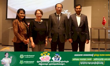 ឯកឧត្ដម ប៉ាន សូរស័ក្ដិ រដ្ឋមន្រ្តីក្រសួងពាណិជ្ជកម្មកម្ពុជា អញ្ជើញចូលរួមជាភ្ញៀវកិត្តិយសក្នុងទិវាកាហ្វេតួកគីលើកដំបូងនៅកម្ពុជា