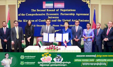 កម្ពុជា និងអេមីរ៉ាតអារ៉ាប់រួម បានបញ្ចប់ការចរចាជុំទី២ នៃកិច្ចព្រមព្រៀងភាពជាដៃគូសេដ្ឋកិច្ចគ្រប់ជ្រុងជ្រោយរវាងកម្ពុជា និងអេមីរ៉ាតអារ៉ាប់រួម នៅរាជធានីភ្នំពេញ ព្រះរាជាណាចក្រកម្ពុជា