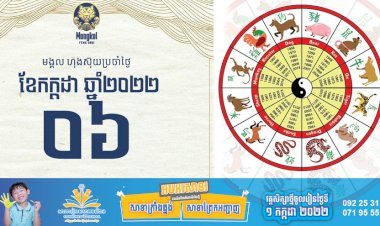 សីរីមង្គលហុងស៊ុយប្រចាំថ្ងៃ!