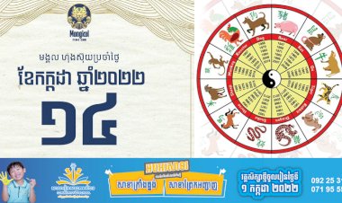 សីរីមង្គលហុងស៊ុយប្រចាំថ្ងៃ!