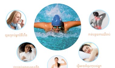 អត្ថប្រយោជន៍ទាំង ៥ យ៉ាងនៃការហែលទឹក