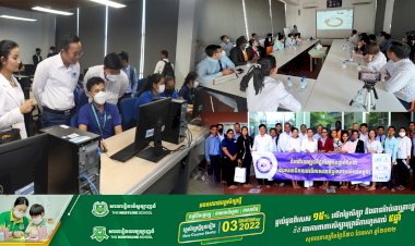 ដំណើរទស្សនកិច្ចសិក្សានៃថ្នាក់ដឹកនាំ និងសមាជិកសហព័ន្ធសេវាអប់រំនៅកម្ពុជាទៅកាន់សាលា Neeson Cripps Academy នៃអង្គការ Cambodia Children’s Fund