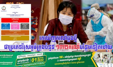 ក្រសួងសុខាភិបាល ចេញសេចក្តីជូនព័ត៌មាន ស្តីពីការសរុបស្ថានភាពជំងឺកូវីដ-១៩ ក្នុងព្រះរាជាណាចក្រកម្ពុជា សម្រាប់ថ្ងៃទី១៦ ខែមីនា ឆ្នាំ២០២២៖