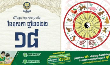 សីរីមង្គលហុងស៊ុយប្រចាំថ្ងៃ!