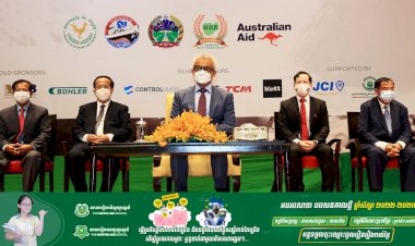 ឯកឧត្តម ប៉ាន សូរស័ក្តិ រដ្ឋមន្ត្រីក្រសួងពាណិជ្ជកម្ម អញ្ជើញចូលរួម ក្នុងសន្និបាត និងការបោះឆ្នោតជ្រើសតាំងប្រធានក្រុមប្រឹក្សាភិបាល ប្រធានសហព័ន្ធ និងសមាជិកក្រុមប្រឹក្សាភិបាល សម្រាប់អាត្តិទី៤