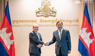 កម្ពុជា-អាល្លឺម៉ង់ ពេញចិត្តចំពោះទំនាក់ទំនងជាមិត្តភាព និងកិច្ចសហប្រតិបត្តិការដ៏ល្អប្រពៃ តាម រយៈសកម្មភាពពាណិជ្ជកម្ម និងការផ្លាស់ប្តូរទស្សនកិច្ច និងការប្រាស្រ័យទាក់ទងកម្រិតខ្ពស់ជាញឹកញាប់