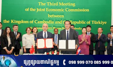 ឯកឧត្ដម ប៉ាន សូរស័ក្ដិ និង ឯកឧត្តមសាស្រ្តចារ្យ Vahit KİRİŞCİ បានដឹកនាំកិច្ចប្រជុំលើកទី៣ គណៈកម្មការសេដ្ឋកិច្ចចម្រុះរវាងព្រះរាជាណាចក្រកម្ពុជា និង សាធារណរដ្ឋតួកគី