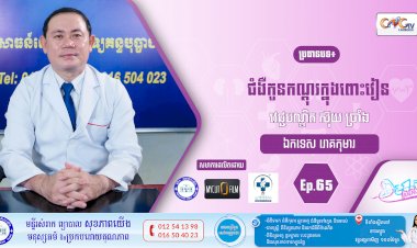 CNGTV | កម្មវិធី មាតាឆ្លាតវៃ Ep.65 ប្រធានបទ៖ ជំងឺកូនកណ្តុរក្នុងពោះវៀន