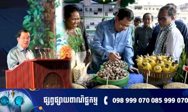 សម្ដេចតេជោ ហ៊ុន សែន រំពឹងថា កម្ពុជានឹងក្លាយទៅជាប្រទេសមួយនាំមុខ ក្នុងការនាំចេញ ផ្គត់ផ្គង់ទីផ្សារទៅលើ ផ្នែកស្វាយចន្ទី