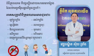 រោគសញ្ញានៃជំងឺគ្រុនឈាម