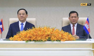 ពិធីចុះកិច្ចព្រមព្រៀង និងអនុស្សរណៈនៃការយោគយល់គ្នារវាងរដ្ឋាភិបាលកម្ពុជា និងរដ្ឋាភិបាលនៃសាធារណរដ្ឋប្រជាធិបតេយ្យប្រជាមានិតឡាវ ចំនួន ០៣ កាលពីម្សិលមិញនេះ