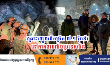 គ្រោះរញ្ជួយដីកម្រិត ៧.១ រុិចទ័រ នៅភាគខាងលិចប្រទេសចិន